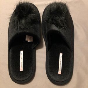 Victoria’s Secret slippers.
